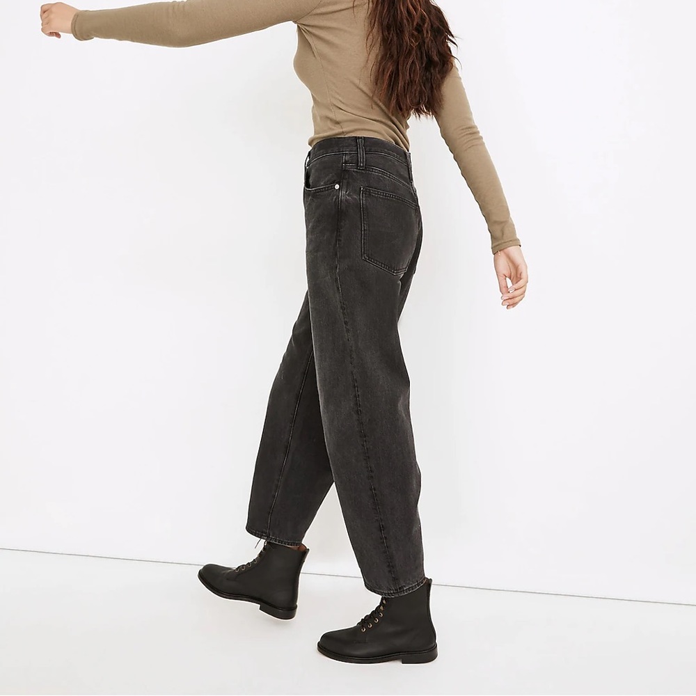 Madewell Noll wash Balloon cut jeans